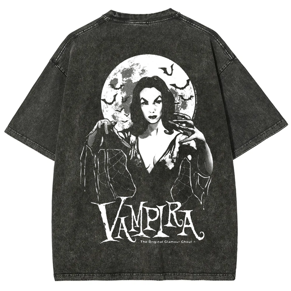 Unisex Vintage Vampira Singer  t-Shirt