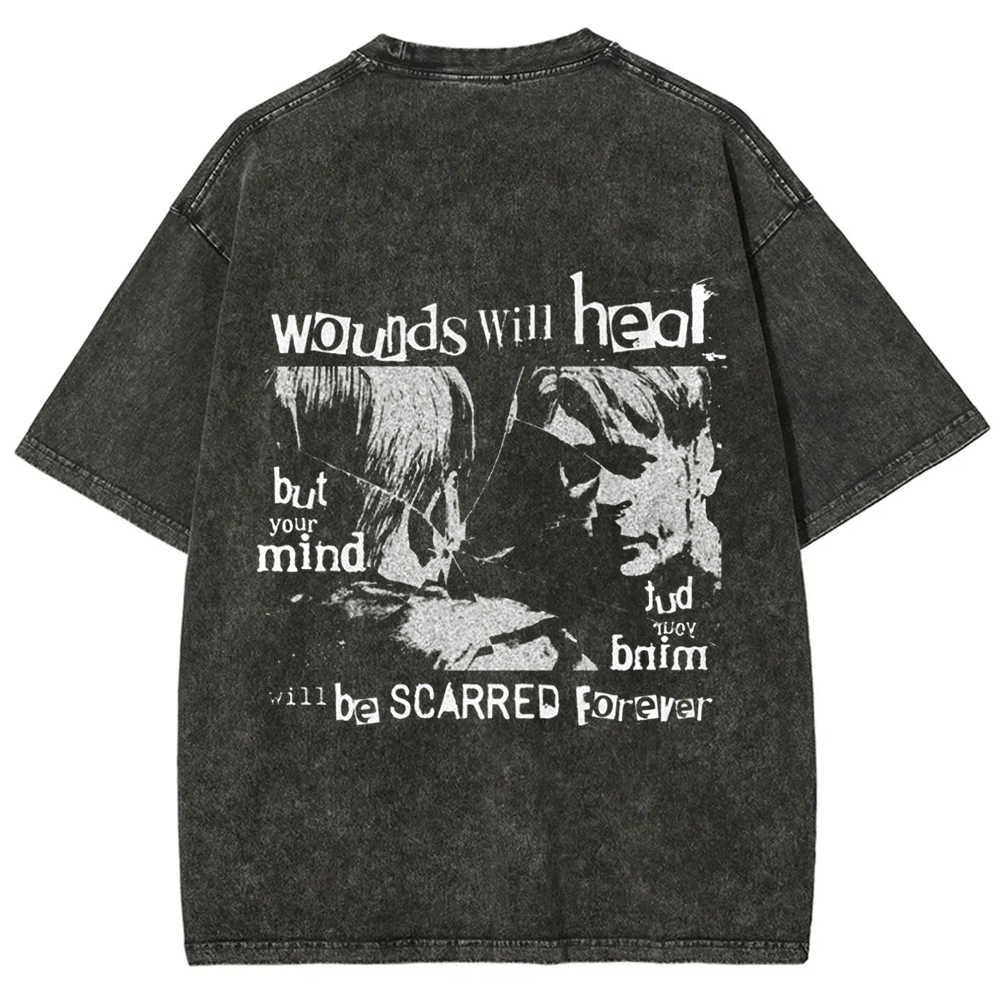 Unisex Vintage Silent Hill Horror Movie t-Shirt