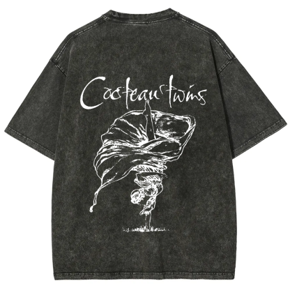 Unisex Vintage Cocteau Twins Band   t-Shirt