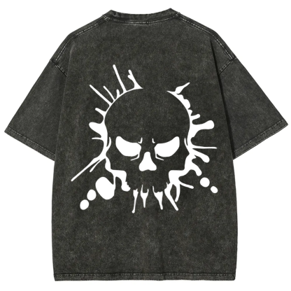 Unisex Vintage Skull Art t-Shirt