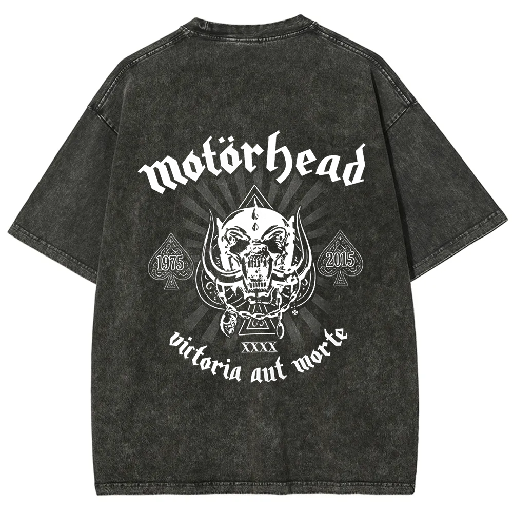 Unisex Vintage  Motörhead  Cotton Motorhead Heavy Metal Band t-Shirt