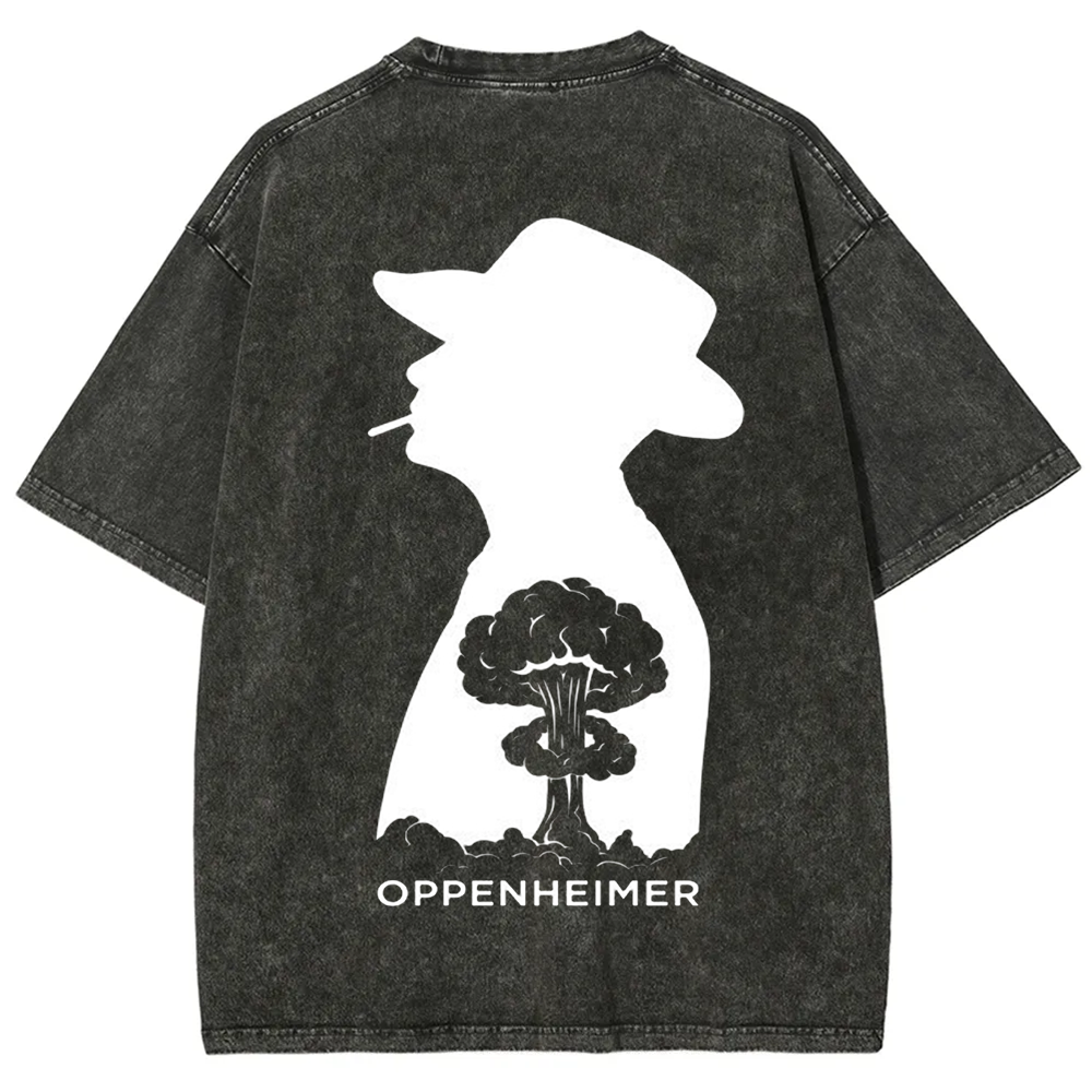 Unisex Vintage  Oppenheimer Movie  t-Shirt