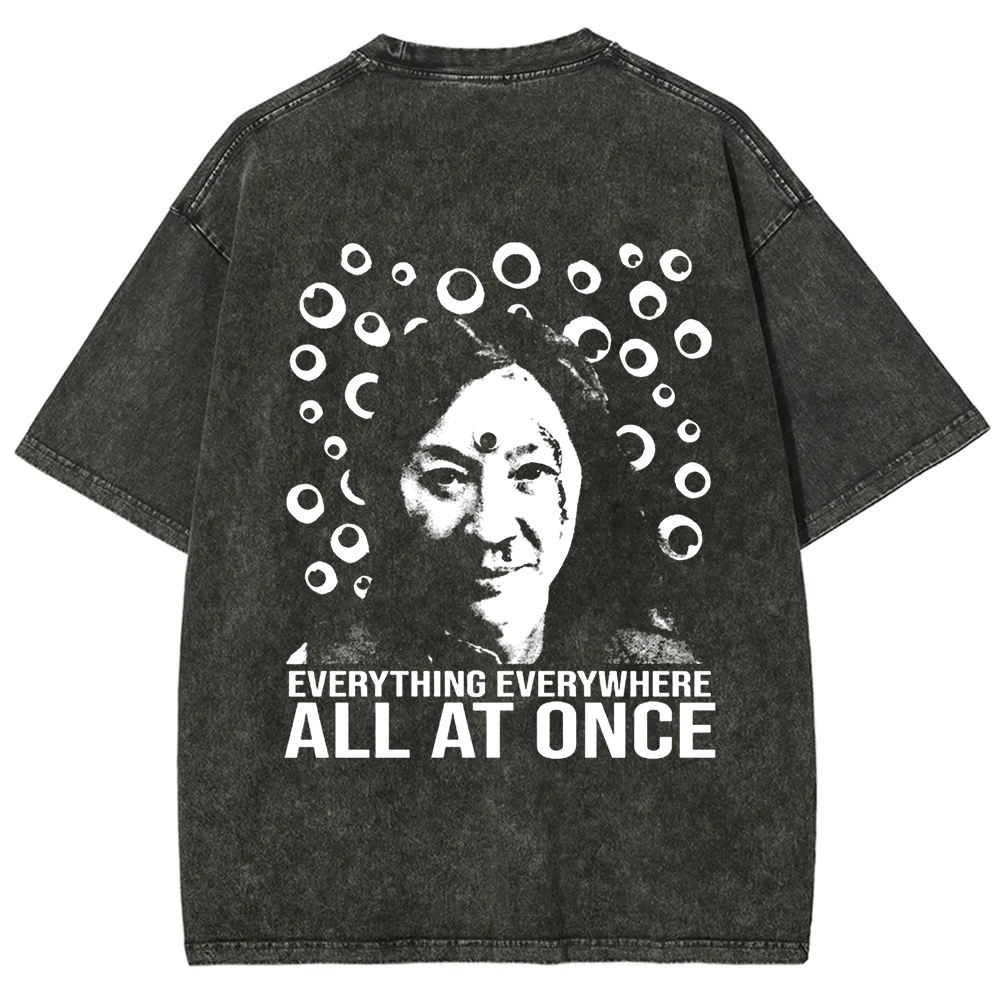 Unisex Vintage  Everything Everywhere All at Once Movie t-Shirt