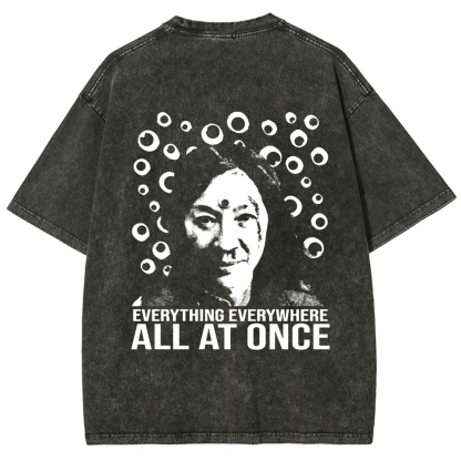 Unisex Vintage  Everything Everywhere All at Once Movie t-Shirt
