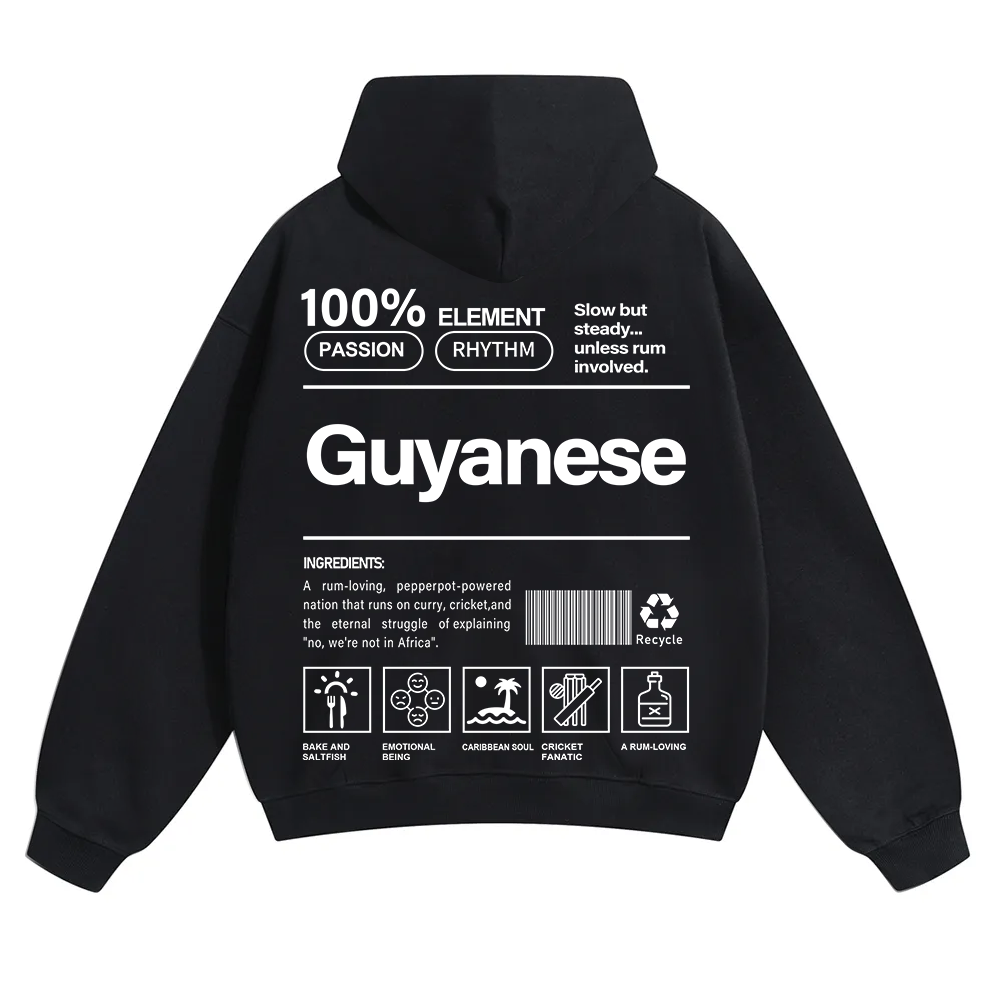 Guyanese Unisex Fit Color Hoodie wearishow