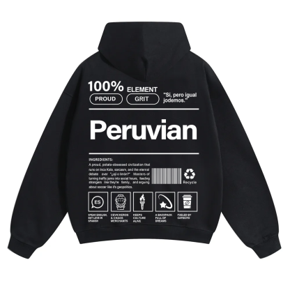 Peruvian Unisex Fit Color Hoodie wearishow