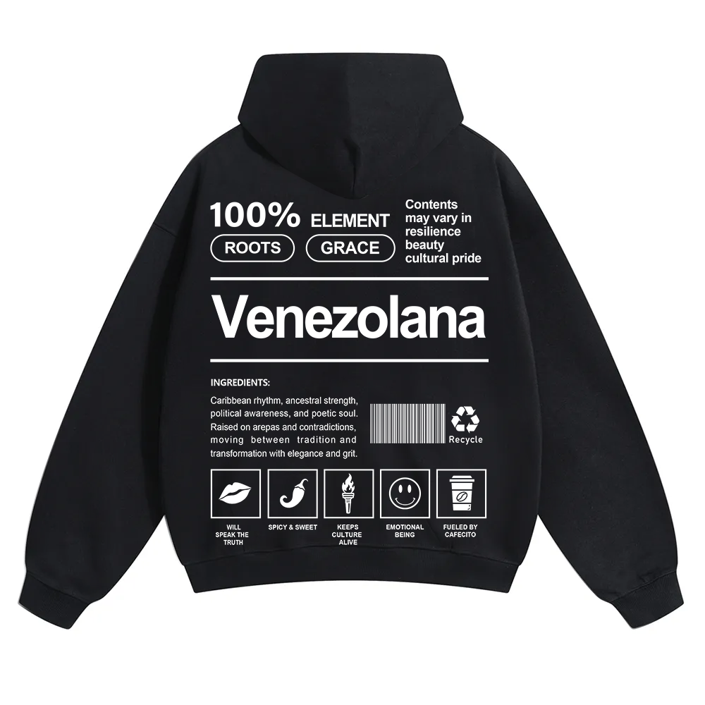 Venezolana Unisex Fit Color Hoodie wearishow