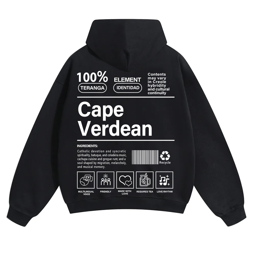 Cape Verdean Unisex Fit Color Hoodie wearishow