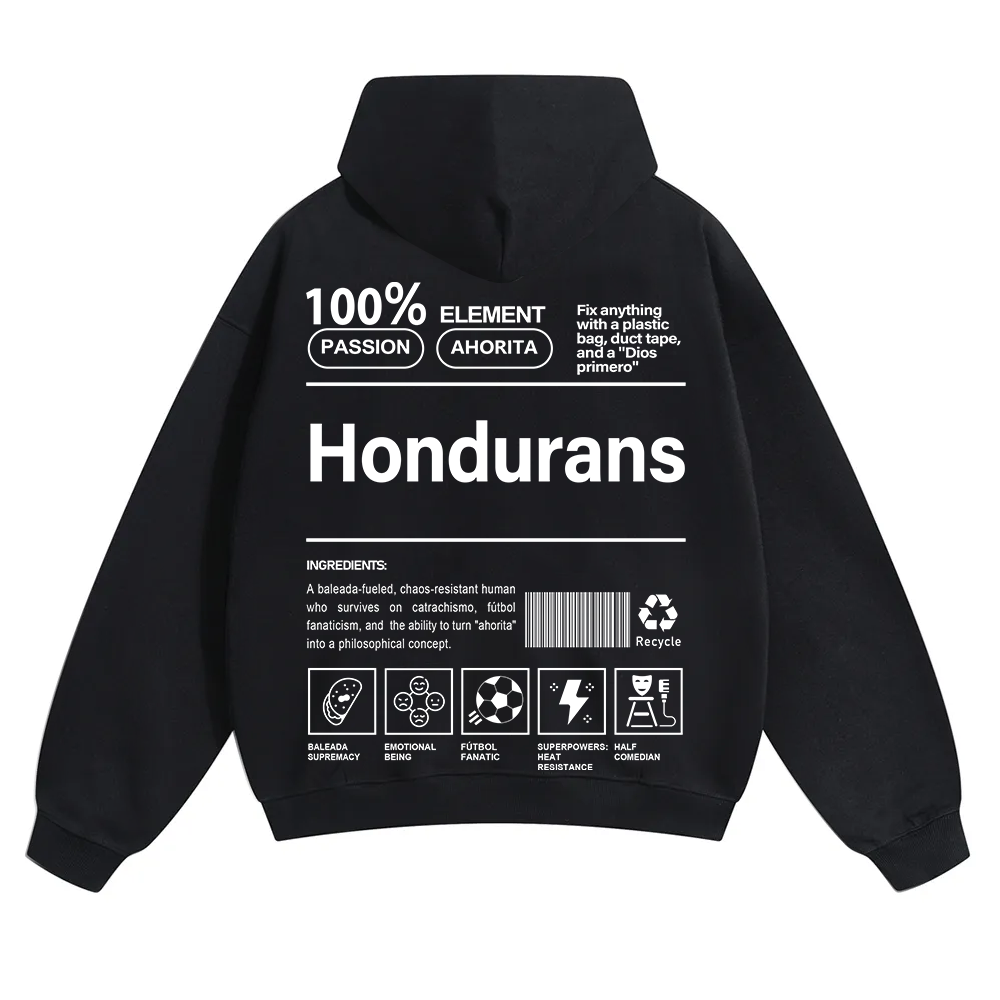 Hondurans Unisex Fit Color Hoodie wearishow