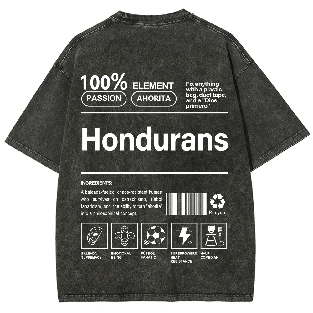 Hondurans Unisex Fit  Washed T-Shirt