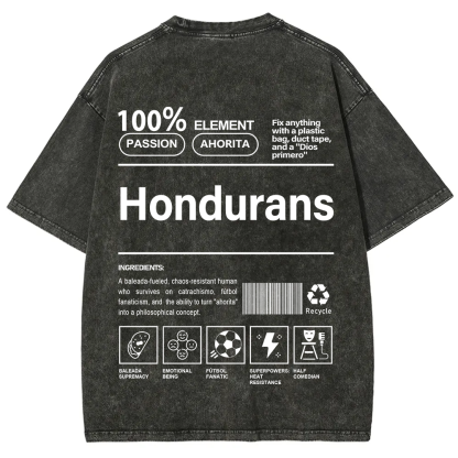 Hondurans Unisex Fit  Washed T-Shirt