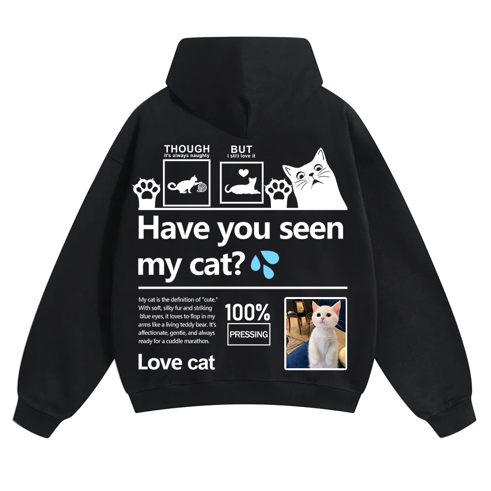 Cat Trick Customized Unisex Solid Color Hoodie wearishow