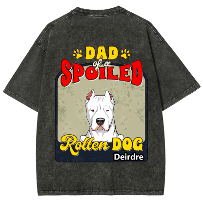 Spoiled Rotten Dog Named - Personalized Custom Unisex T-shirt