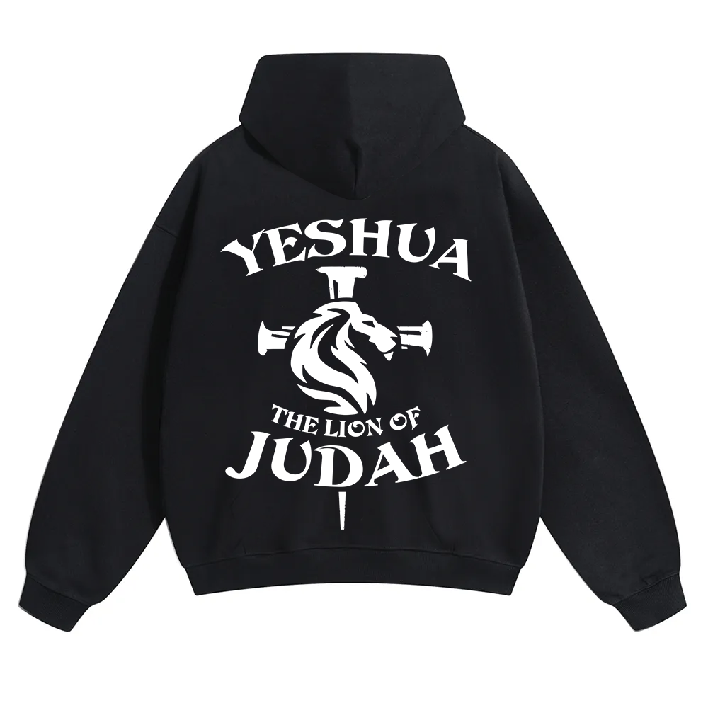 Yeshua Unisex Solid Color Hoodie wearishow