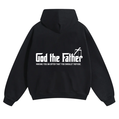 God The Father Christian Unisex Solid Color Hoodie wearishow