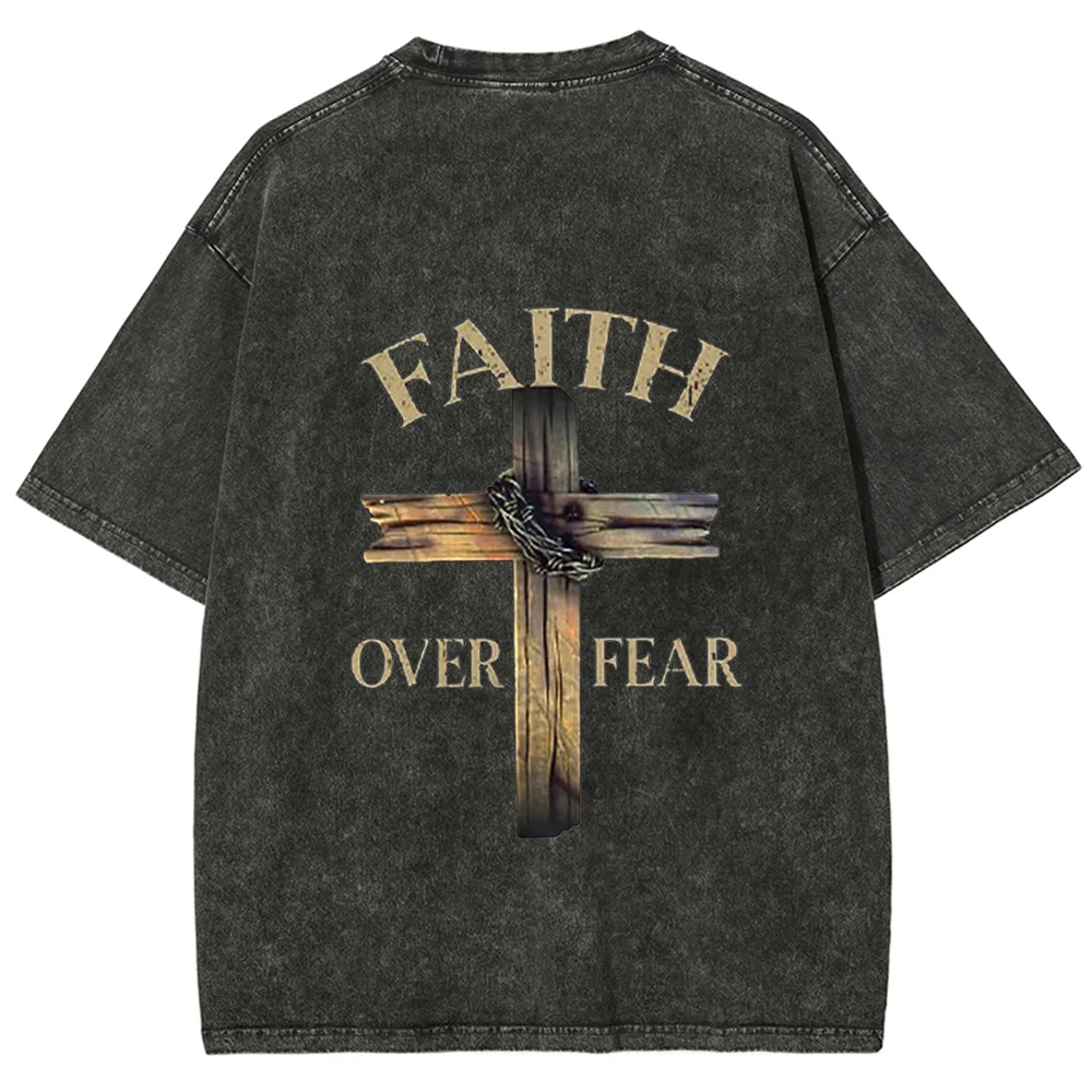 Christianity Unisex Fit Washed T-Shirt