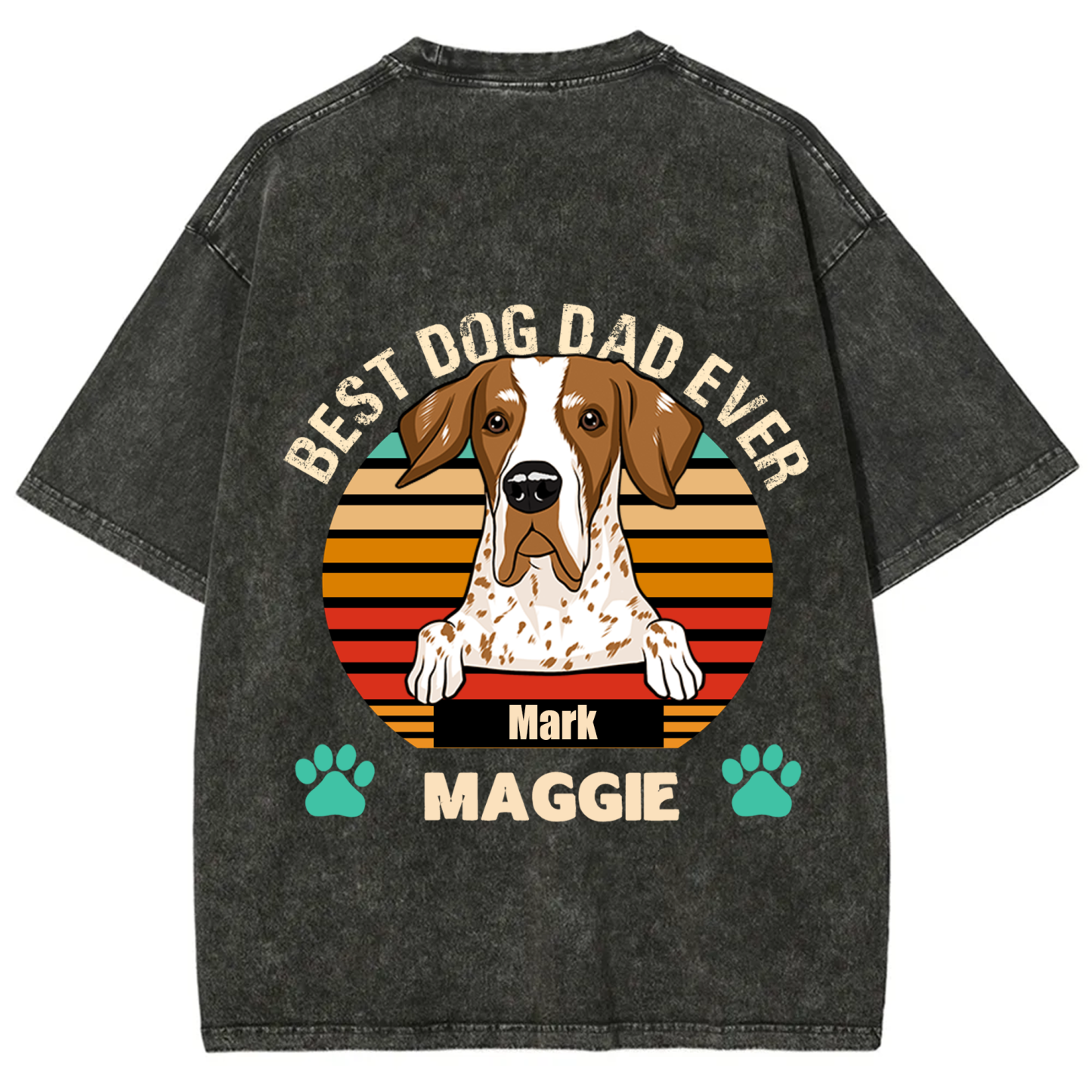 Best Dog Mom and Dad Ever - Personalized Custom Unisex T-shirt