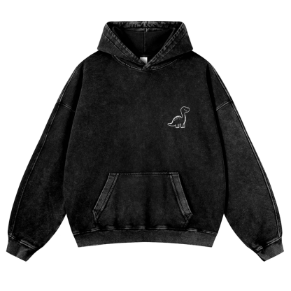 Boy Mom Washed Hoodie wearishow