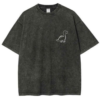 Boy Mom Unisex Fit Washed T-Shirt