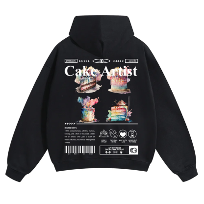 Cake Artist  Unisex Solid Color Hoodie wearishow