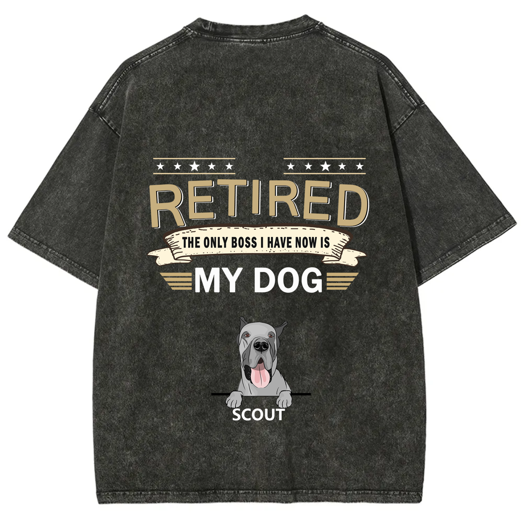 The Only Boss I Have - Personalized Custom Unisex T-shirt