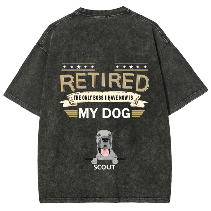 The Only Boss I Have - Personalized Custom Unisex T-shirt