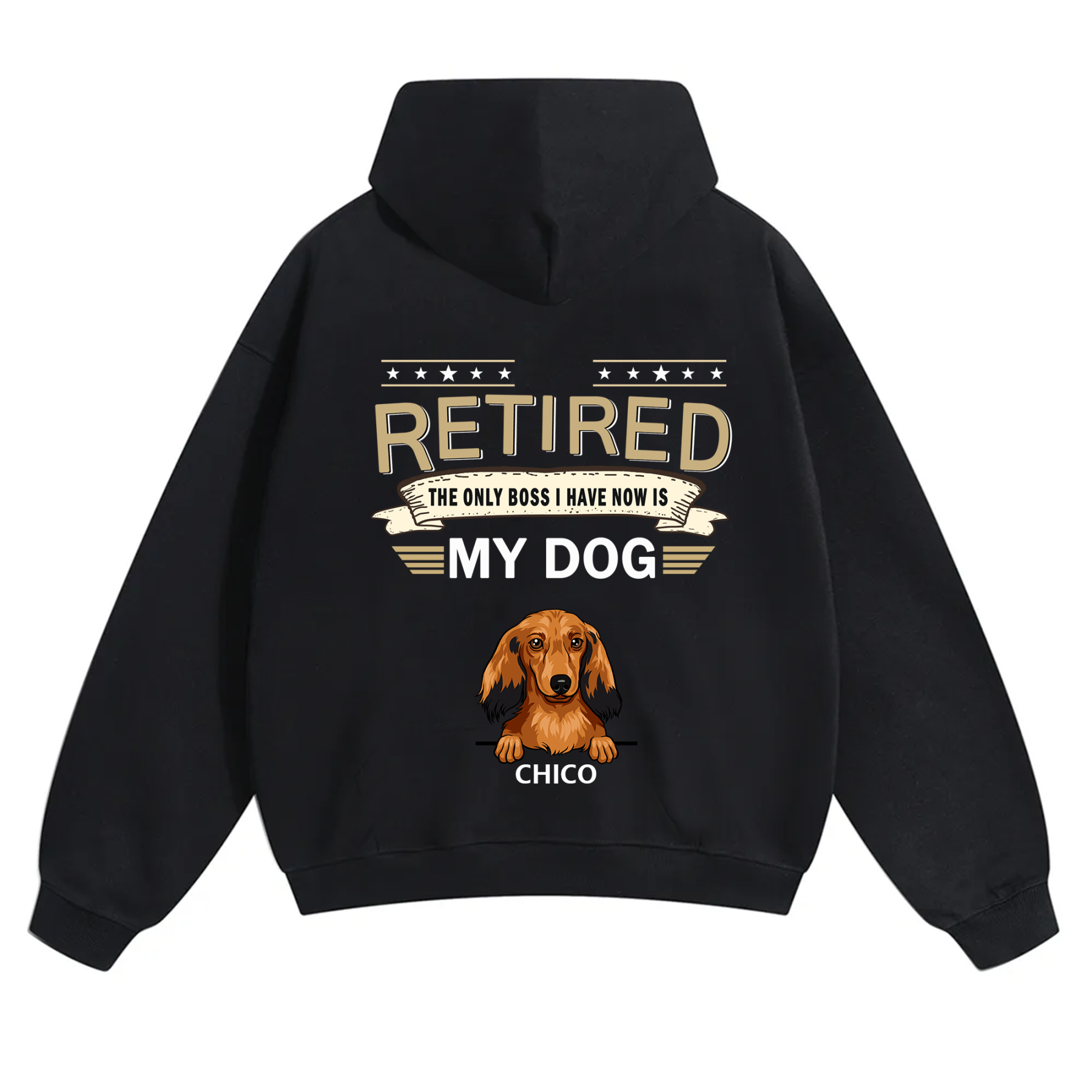 The Only Boss I Have - Personalized Custom Unisex Hoodie