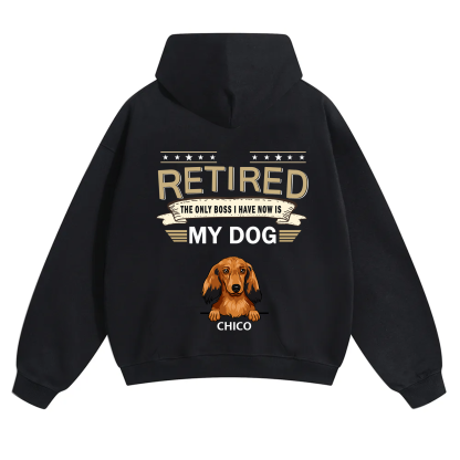 The Only Boss I Have - Personalized Custom Unisex Hoodie
