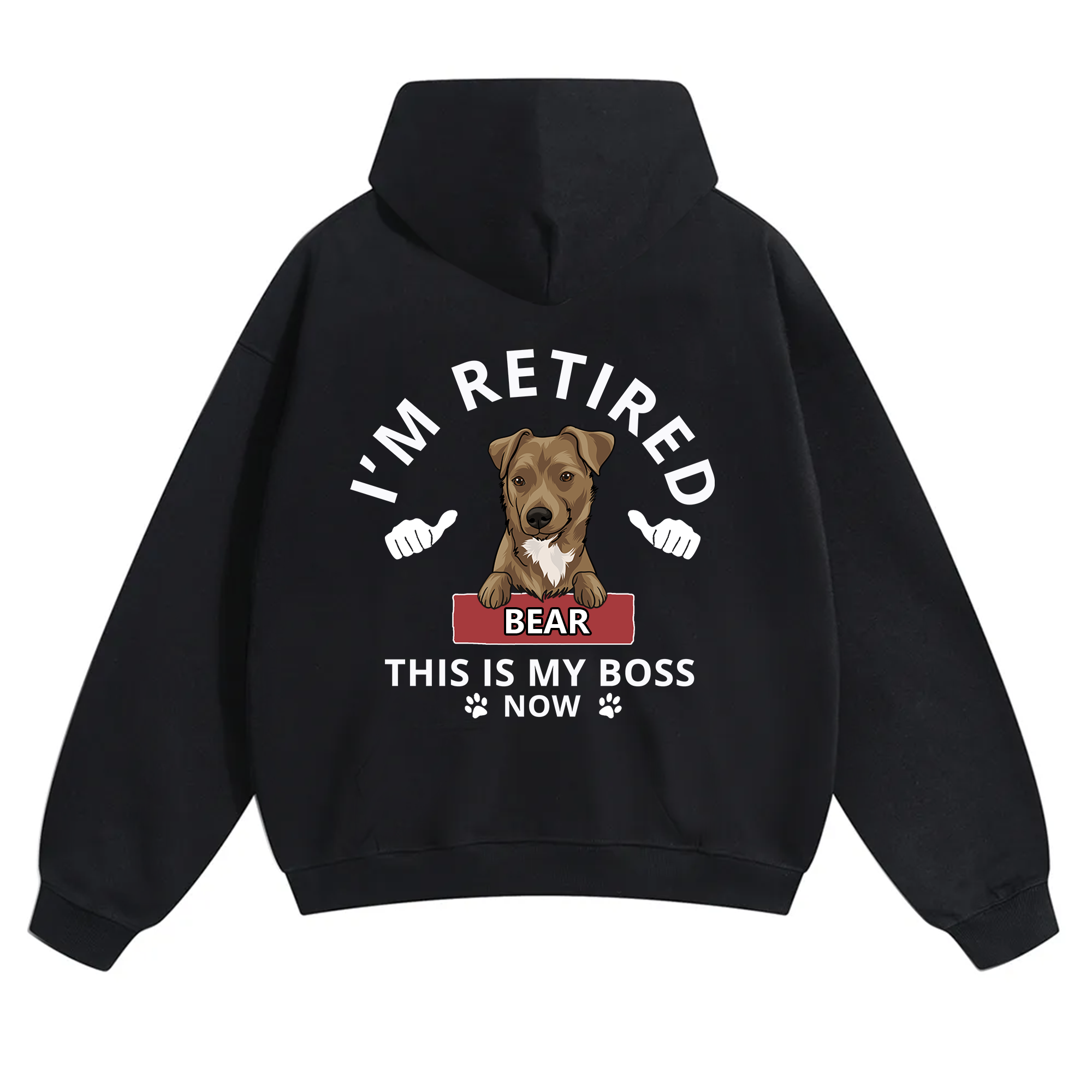 This Is My Boss - Personalized Custom Unisex Hoodie