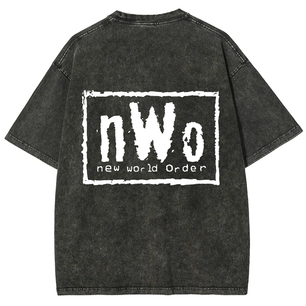 Wrestling Washed Nwo New World Order WWE T-Shirt