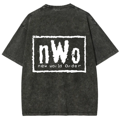 Wrestling Washed Nwo New World Order WWE T-Shirt