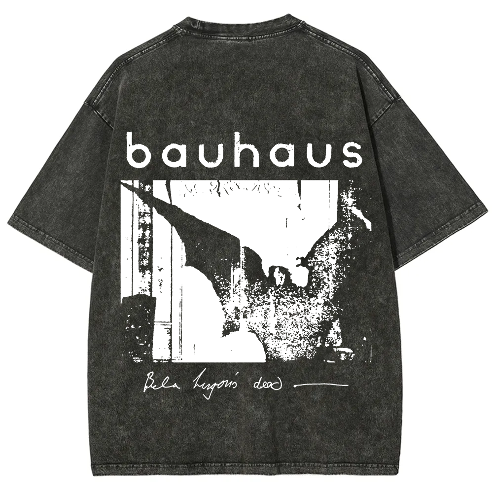 Unisex cotton Bauhaus Rock Band T-shirt
