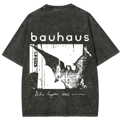 Unisex cotton Bauhaus Rock Band T-shirt