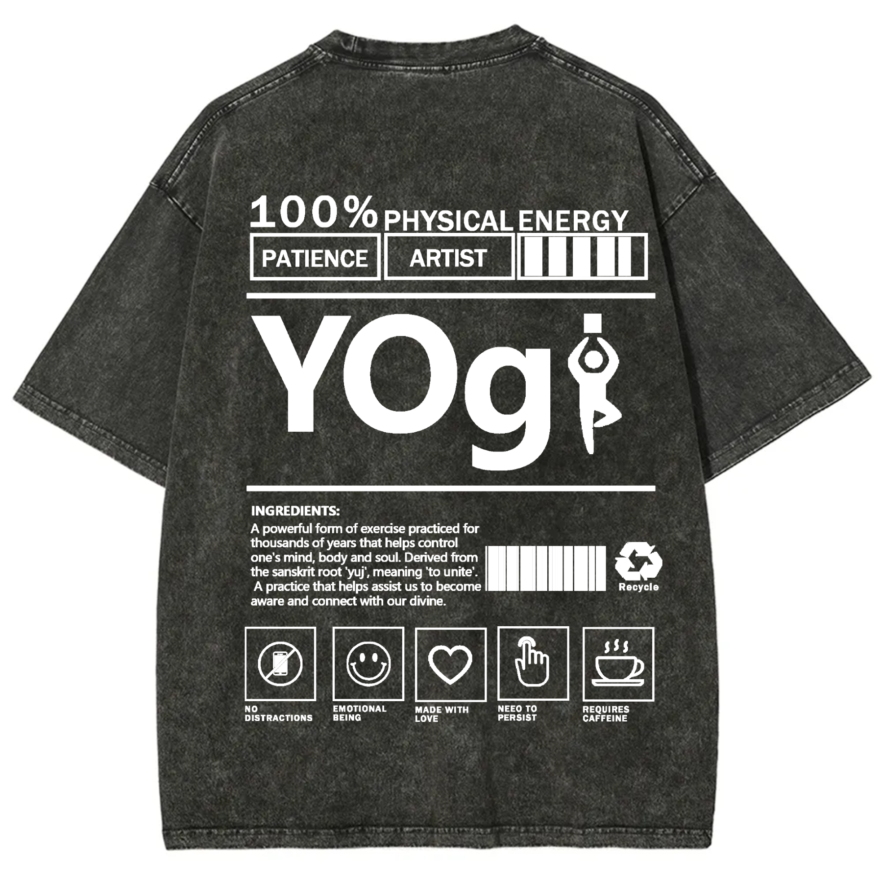 Yogi Solid Color Unisex T-shirt