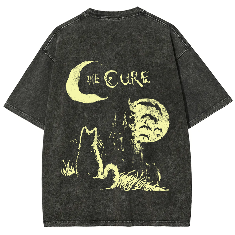  Unisex Vintage Washed The Cure Tank Top T-Shirt