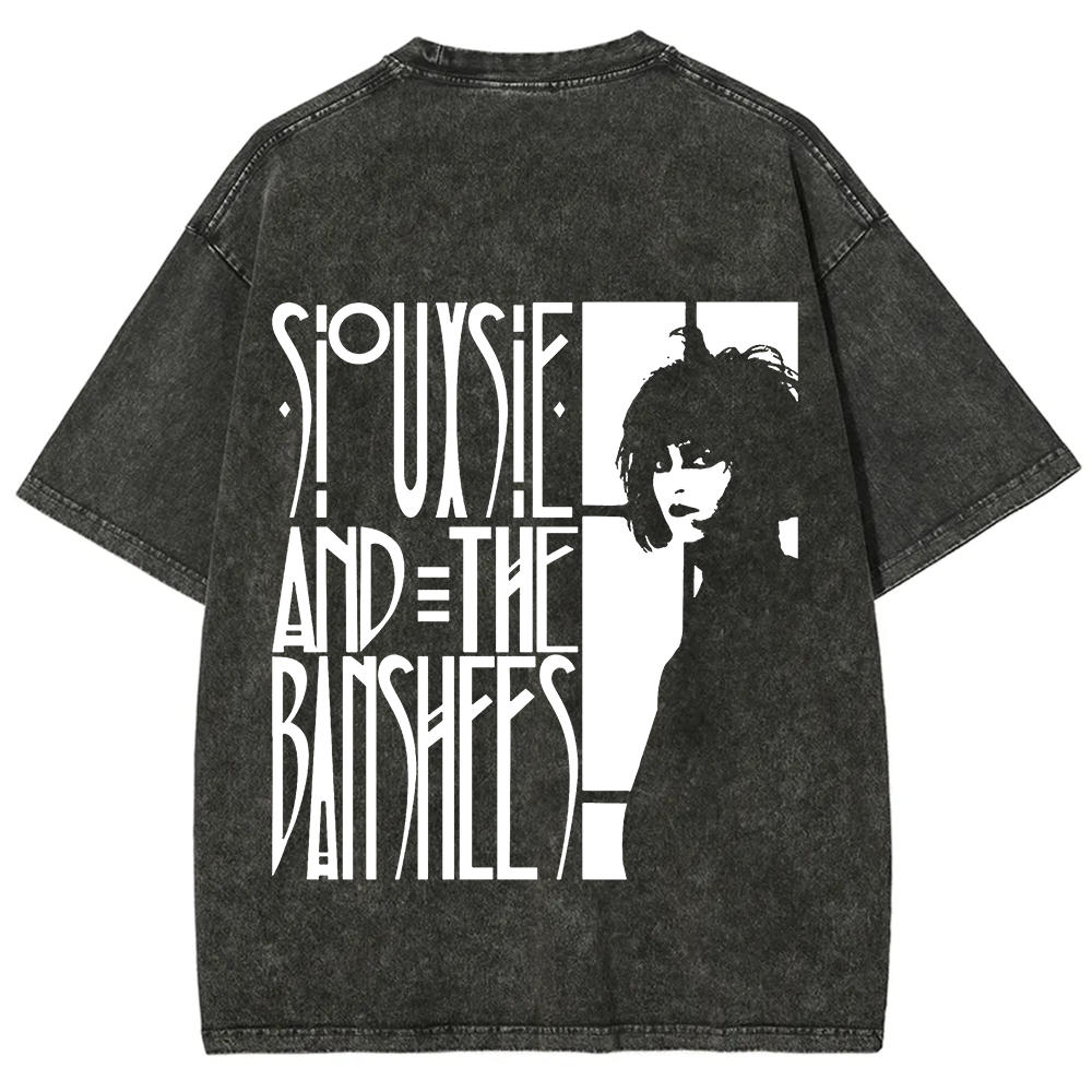 Unisex Vintage Washed Siouxsie and the Banshees T-Shirt