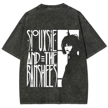 Unisex Vintage Washed Siouxsie and the Banshees T-Shirt