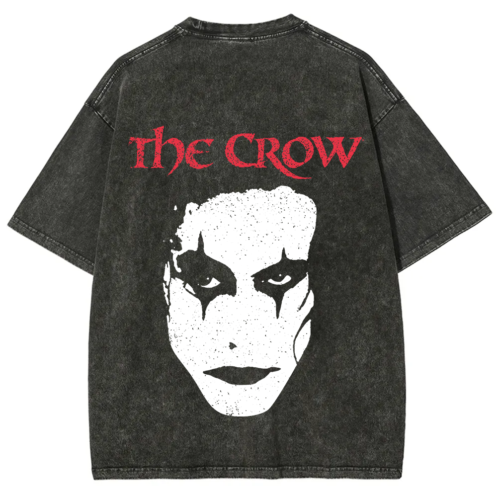 Unisex Vintage Washed The Crow T-Shirt