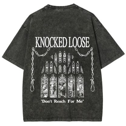 Knocked Loose Band Vintage Washed T-Shirt
