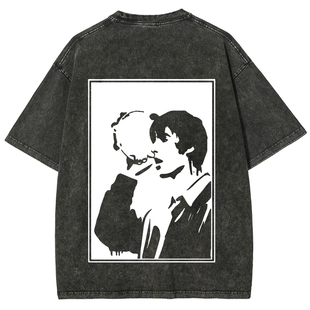 Oasis Band Vintage Washed T-Shirt