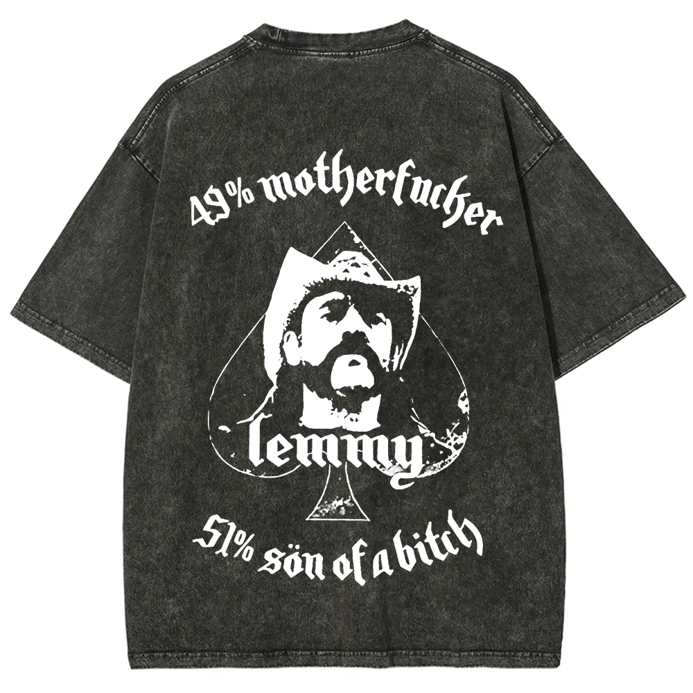  Motörhead Vintage Washed Lemmy Motorhead t-Shirt