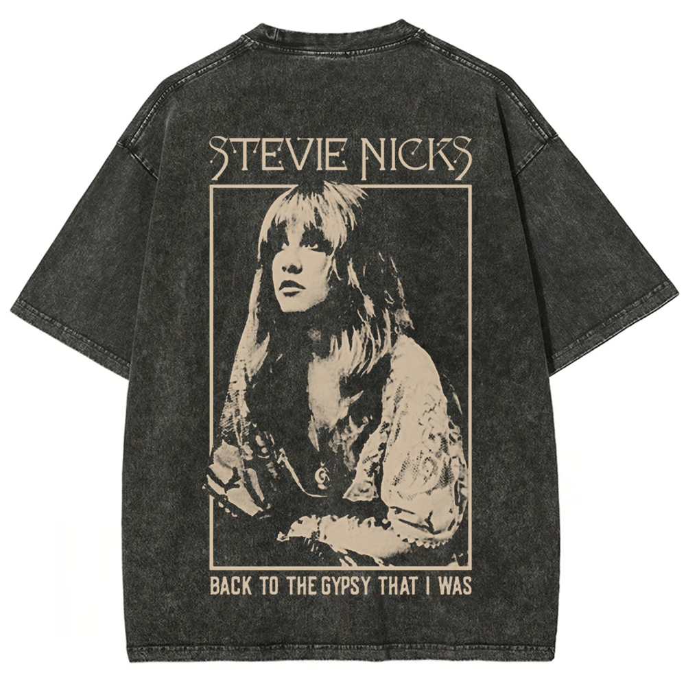 Stevie Nicks Singer Vintage Washed t-Shirt