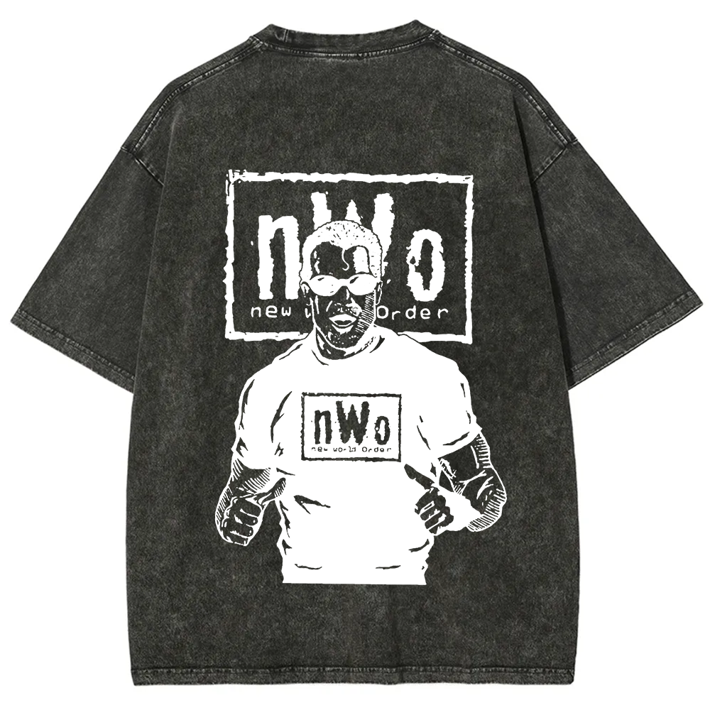 Wrestling Washed New World Order WWE t-Shirt