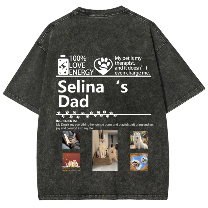 Pets Photos Creative Customized Unisex T-shirt