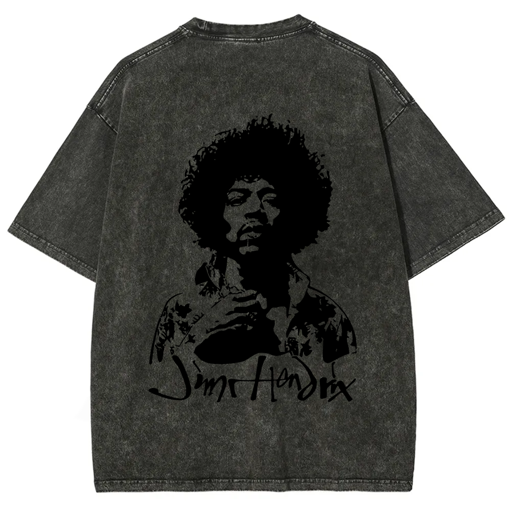 The Jimi Hendrix Experience Band Casual Printed t-Shirt