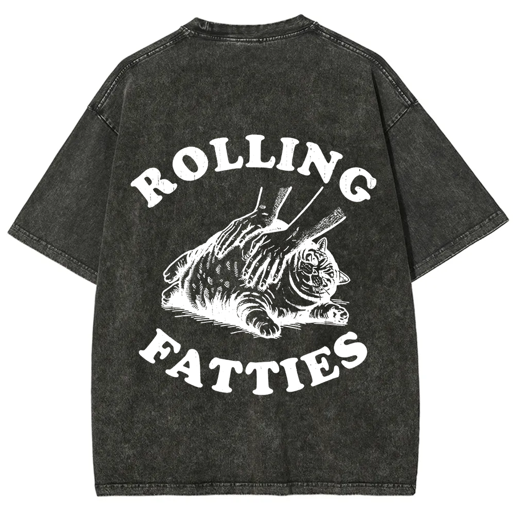 Unisex Rolling Fatties Print Classic t-Shirt