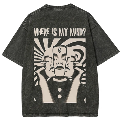 Vintage Washed Pixies Where Is My Mind t-Shirt