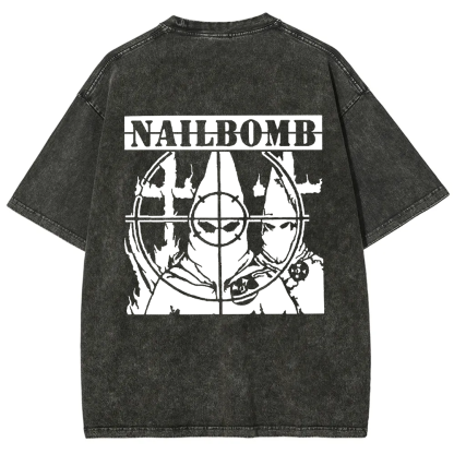 Nailbomb Band Klan Hunter Vintage Washed t-Shirt