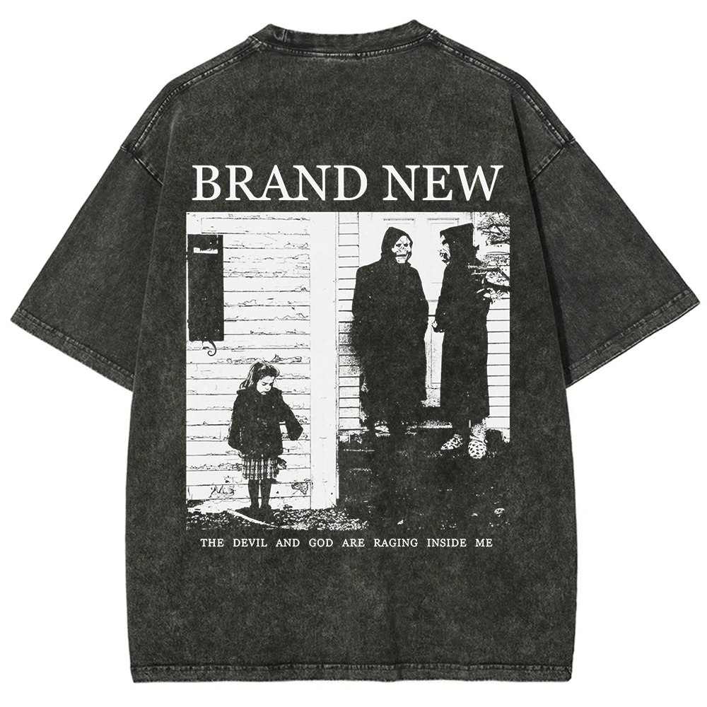 Washed Brand New Band t-Shirt