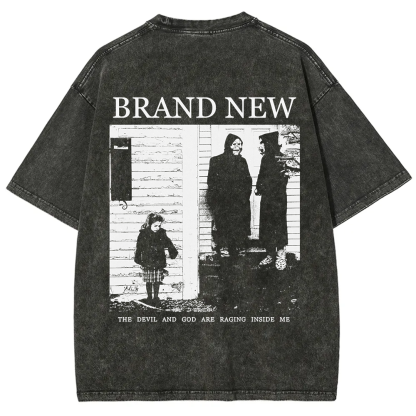 Washed Brand New Band t-Shirt